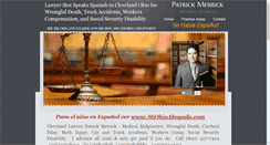 Desktop Screenshot of ohiolawyer4you.com